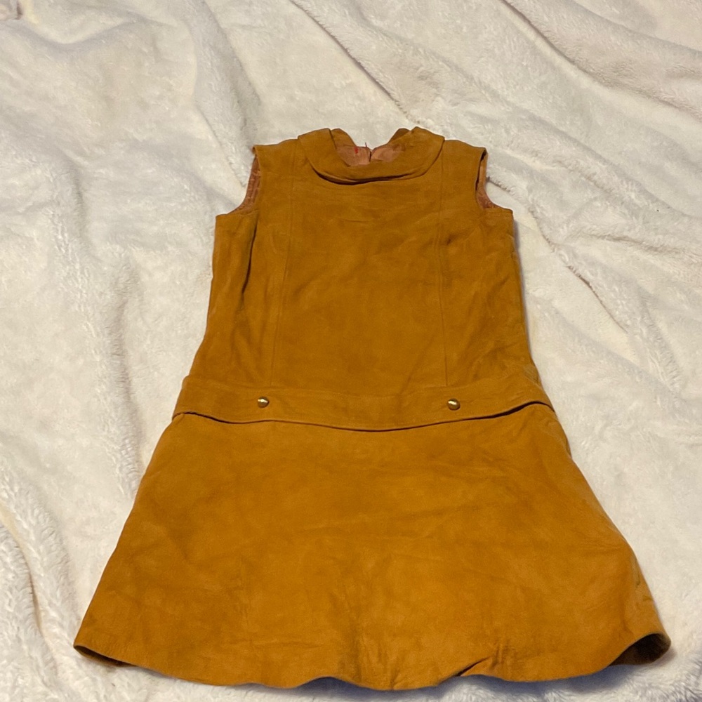 Stylish Tan Kids Dress
